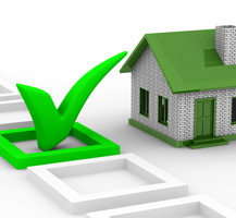 house with checkmark